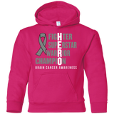 HERO! Brain Cancer Awareness KIDS Hoodie