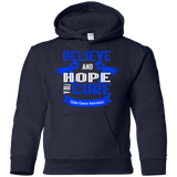 Believe and Hope for a Cure Colon Cancer Awareness Kids Collection