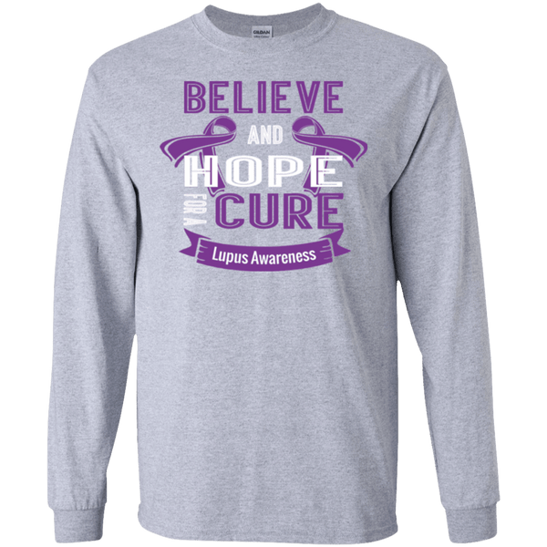 Believe & Hope for a Cure... Long Sleeve & Crewneck