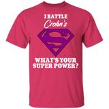 I battle Crohn's... Kids T-Shirt