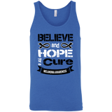Believe & Hope for a Cure- Melanoma Awareness Tank Top