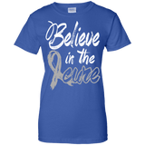 Believe in the cure! Brain Cancer Awareness T-Shirt