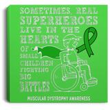 Superhero! Muscular Dystrophy Awareness Canvas