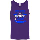 Believe & Hope for a Cure Colon Cancer Tank Top