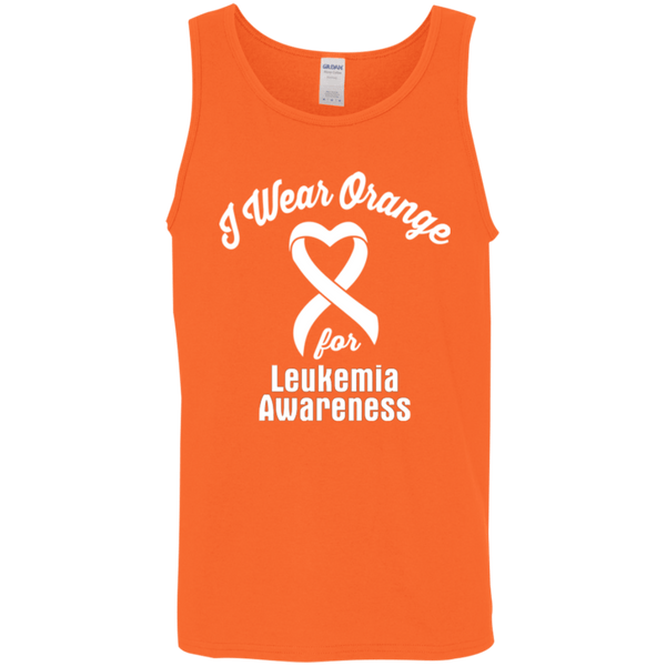 I Wear Orange for Leukemia Awareness... Unisex Tank Top