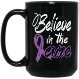 Believe in the cure Pancreatic Cancer Awareness Mug
