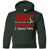 Youth Pullover Hoodie - Autism Mom