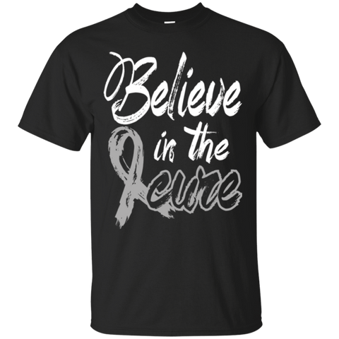 Believe in the cure! Brain Cancer Awareness T-Shirt - The Awareness Store