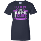 Believe & Hope for a Cure Cystic Awareness Fibrosis T-Shirt