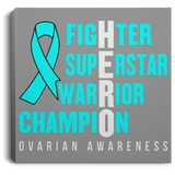 Hero! Ovarian Cancer Awareness Canvas