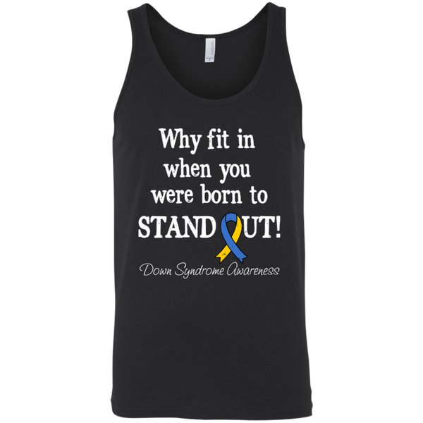 Born to Stand Out! Down Syndrome Awareness Tank Top