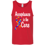 Acceptance is the Cure - Autism Awareness Unisex Tank Top