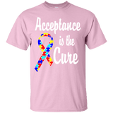 Acceptance is the Cure - Autism Awareness T-Shirt