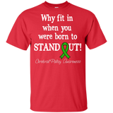 Born to Stand Out! Cerebral Palsy Awareness KIDS t-shirt