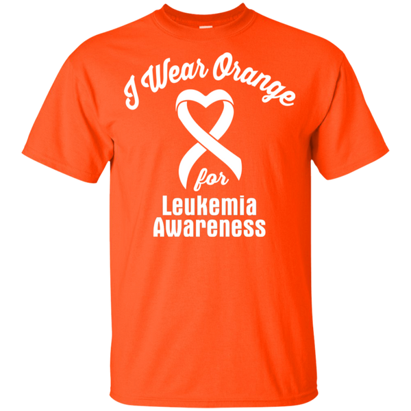 I Wear Orange for Leukemia Awareness... KIDS T-Shirt