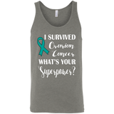 I Survived Ovarian Cancer! Ovarian Cancer Awareness Tank Top