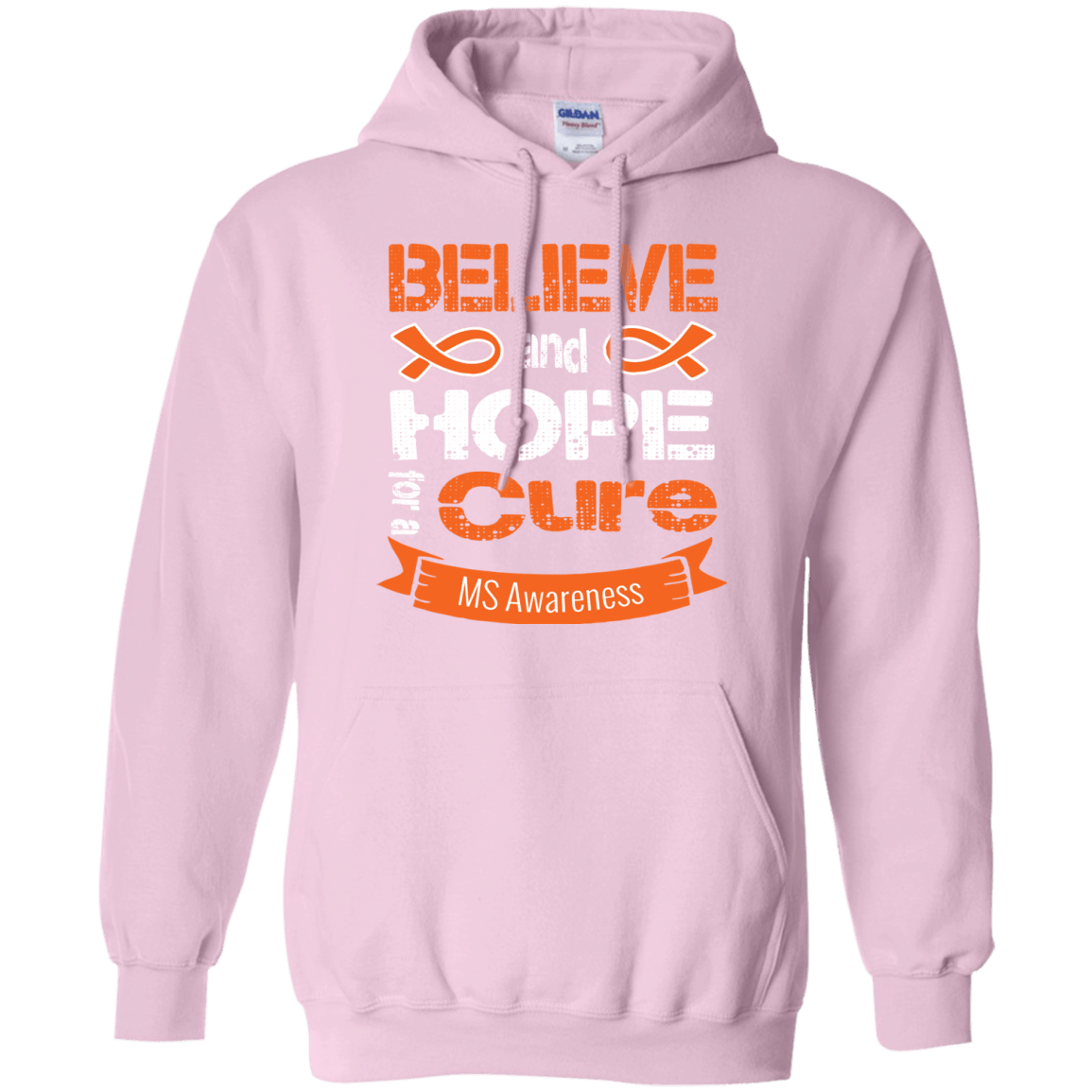 Believe & Hope for a Cure... MS Awareness Hoodie The Awareness Store