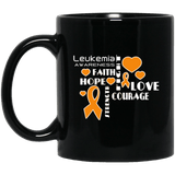 Faith Hope Love - Leukemia Awareness Mug
