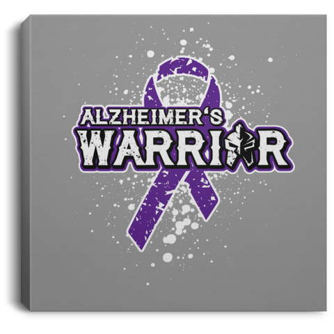 Alzheimer's Warrior! Canvas