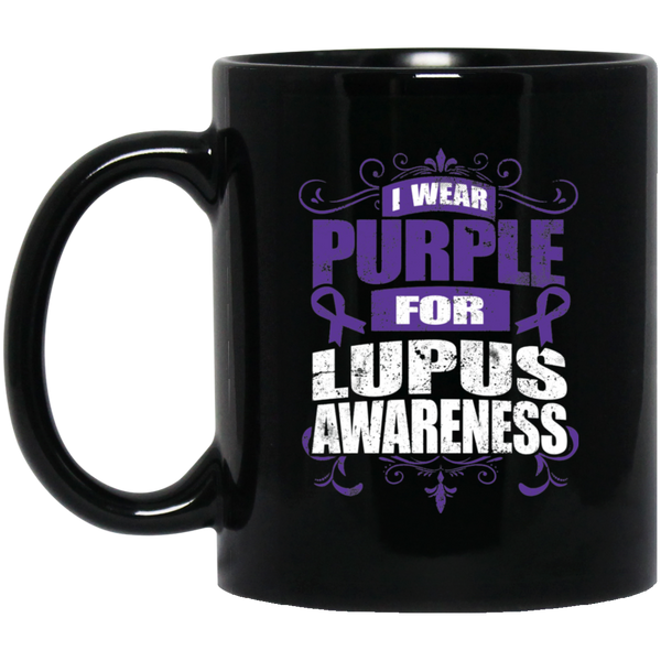 I Wear Purple for Lupus Awareness! Mug