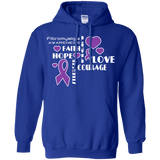 Hope Faith Love Fibromyalgia Awareness Hoodie