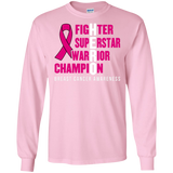 HERO! Breast Cancer Awareness Long Sleeve T-Shirt