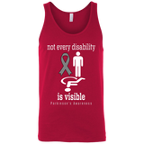 Not every disability is visible! Parkinson’s Awareness Tank Top