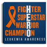 Hero! Leukemia Awareness Canvas