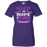 Believe & Hope for a Cure Cystic Awareness Fibrosis T-Shirt