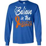 Believe in the cure Leukemia Awareness Long Sleeve Collection