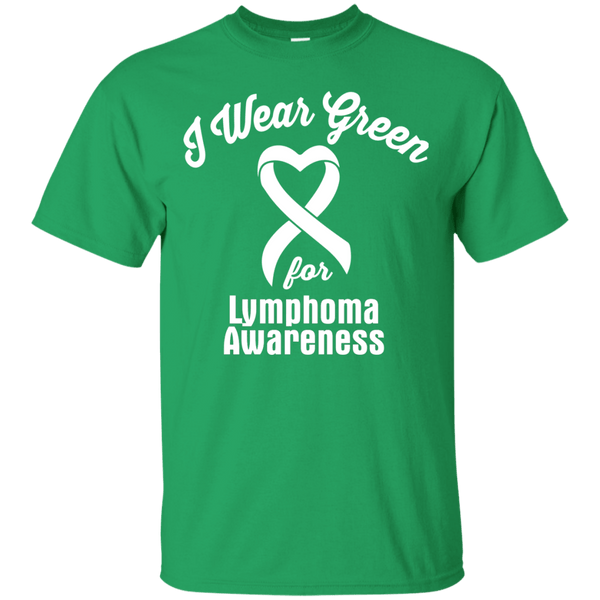 I Wear Green For Lymphoma Awareness.... T-Shirt & Hoodie Collection