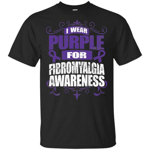 I Wear Purple for Fibromyalgia Awareness! T-shirt
