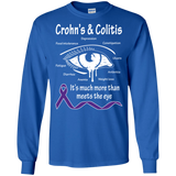 More than meets the Eye! Crohn’s & Colitis Awareness Long Sleeve T-Shirt