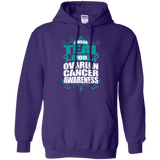 I Wear Teal for Ovarian Cancer Awareness! Hoodie