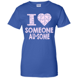 I love someone Au-Some! Autism Awareness T-Shirt