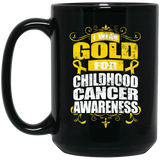 I Wear Gold for Childhood Cancer Awareness! Mug