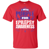 I Wear Purple for Epilepsy Awareness! KIDS t-shirt - The Awareness Store