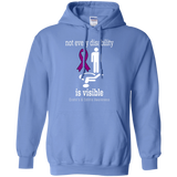 Not every Disability is visible... Crohn's & Colitis Awareness Hoodie