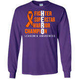 HERO! Leukemia Awareness Long Sleeve T-Shirt