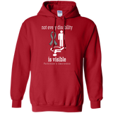 Not every disability is Visible! Parkinson's Awareness Hoodie