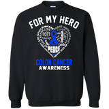 For my Hero... Colon Cancer Awareness Long Sleeved & Sweater