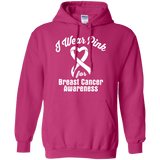 I Wear Pink For Breast Cancer! Hoodie