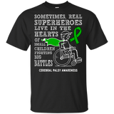 Real Superheroes! Cerebral Palsy Awareness KIDS t-shirt