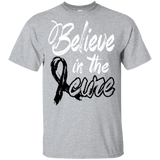 Believe in the cure - Melanoma Awareness Kids t-shirt