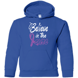 Believe in the cure Cystic Fibrosis Awareness Kids Hoodie