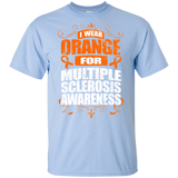 I Wear Orange for MS Awareness! KIDS t-shirt