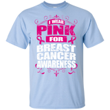 I Wear Pink for Breast Cancer Awareness! T-shirt