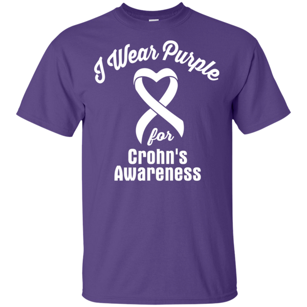 I Wear Purple For Crohn's Awareness... T-Shirt