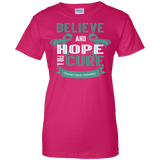 Believe & Hope For A Cure... Ovarian Cancer T-Shirt