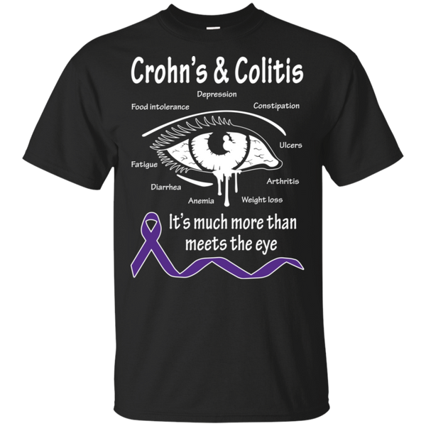 More than meets the Eye! Crohn’s & Colitis Awareness T-shirt